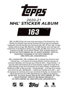 2020-21 Topps NHL Sticker Collection #163 Alexander Radulov Back