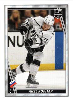 2020-21 Topps NHL Sticker Collection #229 Anze Kopitar Front