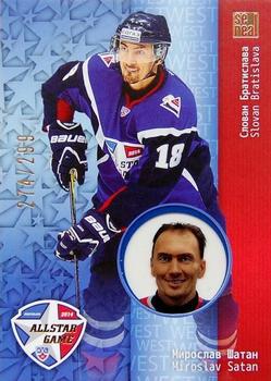 2014 KHL Gold Collection - All Star Game #ASG-019 Miroslav Satan Front