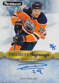 2020 Upper Deck Spring Promotion - Parkhurst Priority Signings Exclusives #PS-LD Leon Draisaitl Front