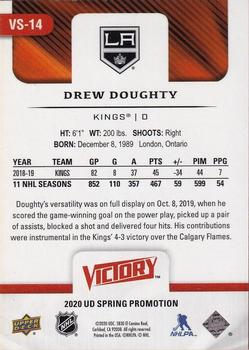 2020 Upper Deck Spring Promotion - Victory #VS-14 Drew Doughty Back