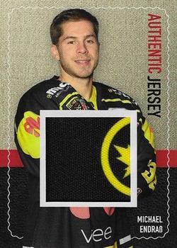 2017-18 Playercards (DEL2) - Jersey Cards #JC13 Michael Endrass Front