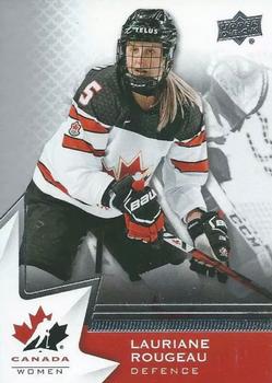 2020-21 Upper Deck Team Canada Juniors #64 Lauriane Rougeau Front