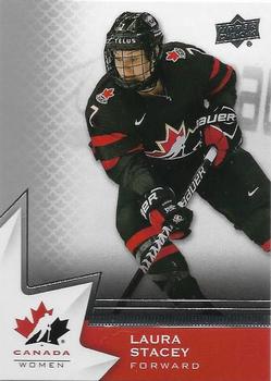 2020-21 Upper Deck Team Canada Juniors #67 Laura Stacey Front