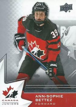 2020-21 Upper Deck Team Canada Juniors #68 Ann-Sophie Bettez Front