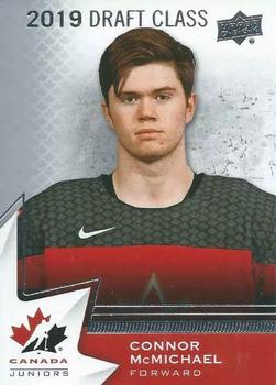 2020-21 Upper Deck Team Canada Juniors #99 Connor McMichael Front