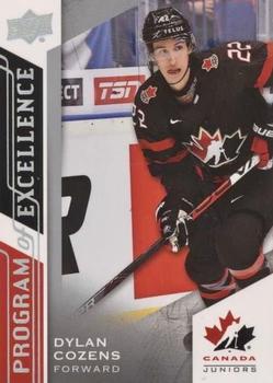 2020-21 Upper Deck Team Canada Juniors #122 Dylan Cozens Front