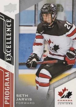 2020-21 Upper Deck Team Canada Juniors #138 Seth Jarvis Front