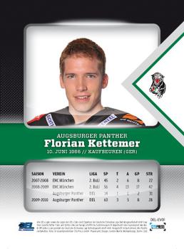 2010-11 Playercards (DEL) - Evolution #DEL-EV01 Florian Kettemer Back