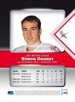 2010-11 Playercards (DEL) - Evolution #DEL-EV03 Simon Danner Back