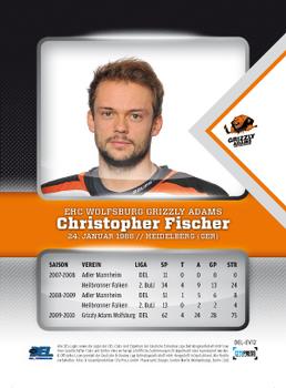 2010-11 Playercards (DEL) - Evolution #DEL-EV12 Christopher Fischer Back