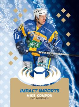 2010-11 Playercards (DEL) - Impact Imports #DEL-II04 Mike Kompon Front