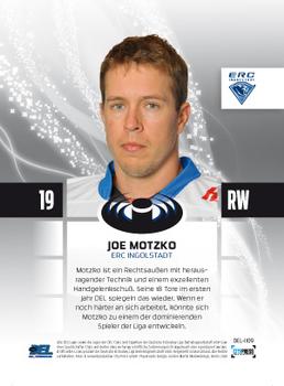2010-11 Playercards (DEL) - Impact Imports #DEL-II09 Joe Motzko Back