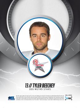 2010-11 Playercards (DEL) - Spark-Plugs #DEL-SP03 Tyler Beechey Back