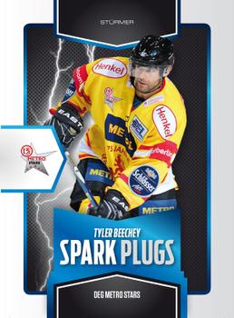 2010-11 Playercards (DEL) - Spark-Plugs #DEL-SP03 Tyler Beechey Front