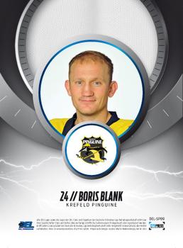 2010-11 Playercards (DEL) - Spark-Plugs #DEL-SP09 Boris Blank Back