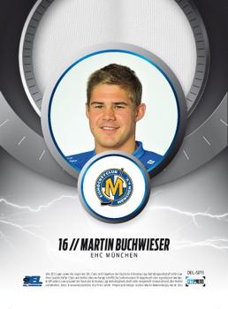 2010-11 Playercards (DEL) - Spark-Plugs #DEL-SP11 Martin Buchwieser Back