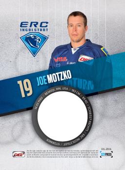 2011-12 Playercards (DEL) - Zenith Performance #DEL-ZE06 Joe Motzko Back