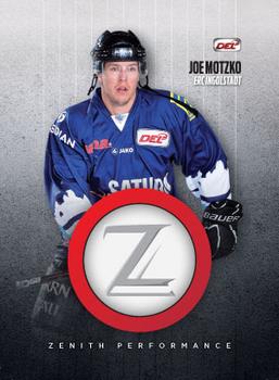 2011-12 Playercards (DEL) - Zenith Performance #DEL-ZE06 Joe Motzko Front