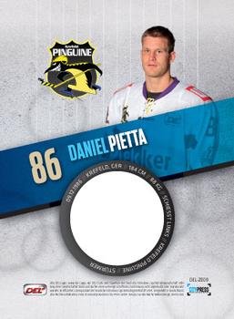 2011-12 Playercards (DEL) - Zenith Performance #DEL-ZE09 Daniel Pietta Back