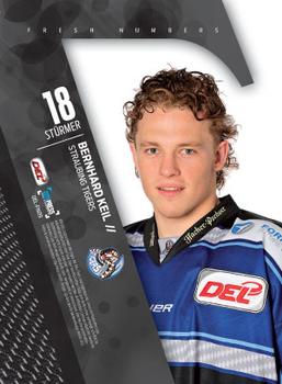 2011-12 Playercards (DEL) - Fresh Numbers #DEL-FN09 Bernhard Keil Back