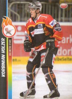 2008-09 Playercards Trade & Play (DEL) #58 Korbinian Holzer Front