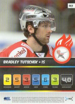 2008-09 Playercards Trade & Play (DEL) #63 Brad Tutschek Back