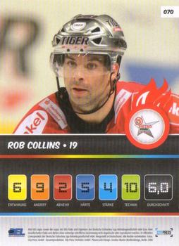 2008-09 Playercards Trade & Play (DEL) #70 Rob Collins Back