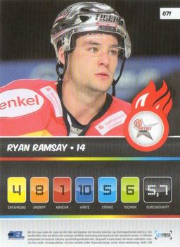 2008-09 Playercards Trade & Play (DEL) #71 Ryan Ramsay Back