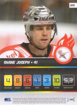 2008-09 Playercards Trade & Play (DEL) #72 Shane Joseph Back