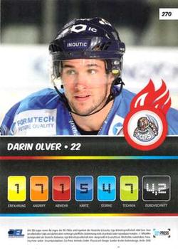 2008-09 Playercards Trade & Play (DEL) #270 Darin Olver Back