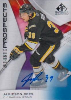 2019-20 SP Game Used CHL - Blue Autographs #20 Jamieson Rees Front