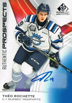 2019-20 SP Game Used CHL - Blue Autographs #42 Theo Rochette Front