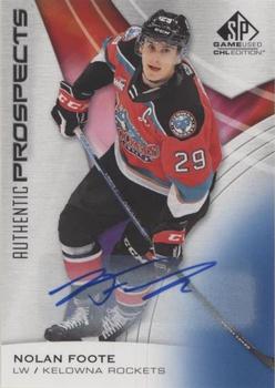 2019-20 SP Game Used CHL - Blue Autographs #47 Nolan Foote Front