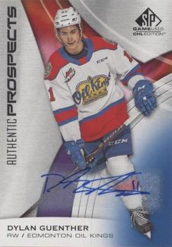 2019-20 SP Game Used CHL - Blue Autographs #64 Dylan Guenther Front