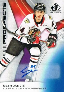 2019-20 SP Game Used CHL - Blue Autographs #71 Seth Jarvis Front