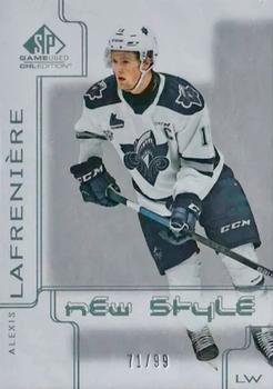 2019-20 SP Game Used CHL - 2000-01 New Style Tribute #NS-AL Alexis Lafreniere Front
