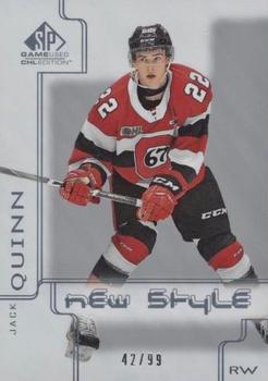 2019-20 SP Game Used CHL - 2000-01 New Style Tribute #NS-JQ Jack Quinn Front