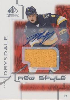 2019-20 SP Game Used CHL - 2000-01 New Style Tribute Red Jersey Autographs #NS-JD Jamie Drysdale Front