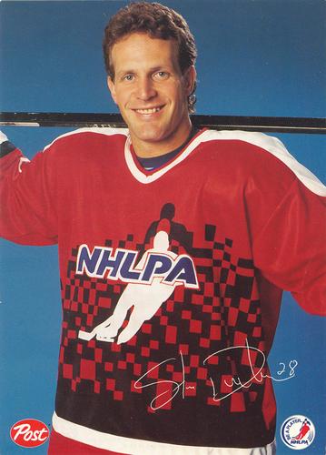 1994 Post NHLPA Four on Four Challenge #NNO Steve Duchesne Front