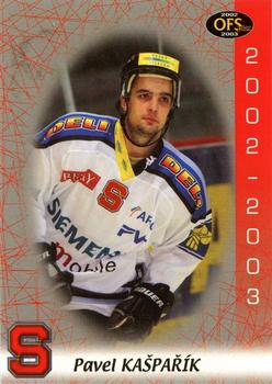 2002-03 OFS Plus (ELH) #7 Pavel Kasparik Front
