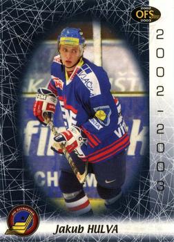 2002-03 OFS Plus (ELH) #50 Jakub Hulva Front