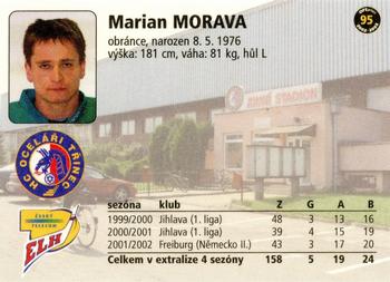 2002-03 OFS Plus (ELH) #95 Marian Morava Back