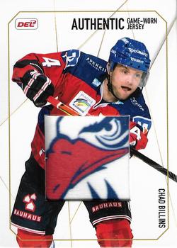 2019-20 Playercards (DEL) - Jersey Cards #JC09 Chad Billins Front