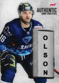 2019-20 Playercards (DEL) - Stickcards #SC05 Brett Olson Front