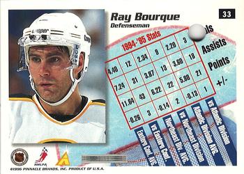1995-96 Summit - Promos #33 Ray Bourque Back