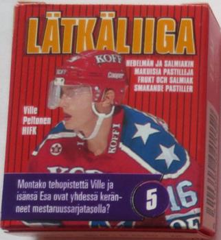 1995 Leaf Latkaliiga Candy Box #5 Ville Peltonen Front