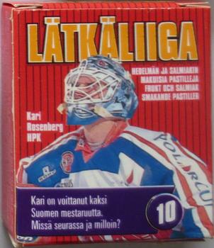 1995 Leaf Latkaliiga Candy Box #10 Kari Rosenberg Front