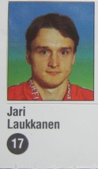 1993-94 Jyvas-Hyva Hockey-Liiga (Finnish) Stickers #17 Jari Laukkanen Front