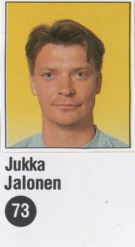 1993-94 Jyvas-Hyva Hockey-Liiga (Finnish) Stickers #73 Jukka Jalonen Front